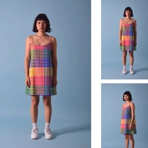 NorBlack NorWhite Island General Slip Dress XS